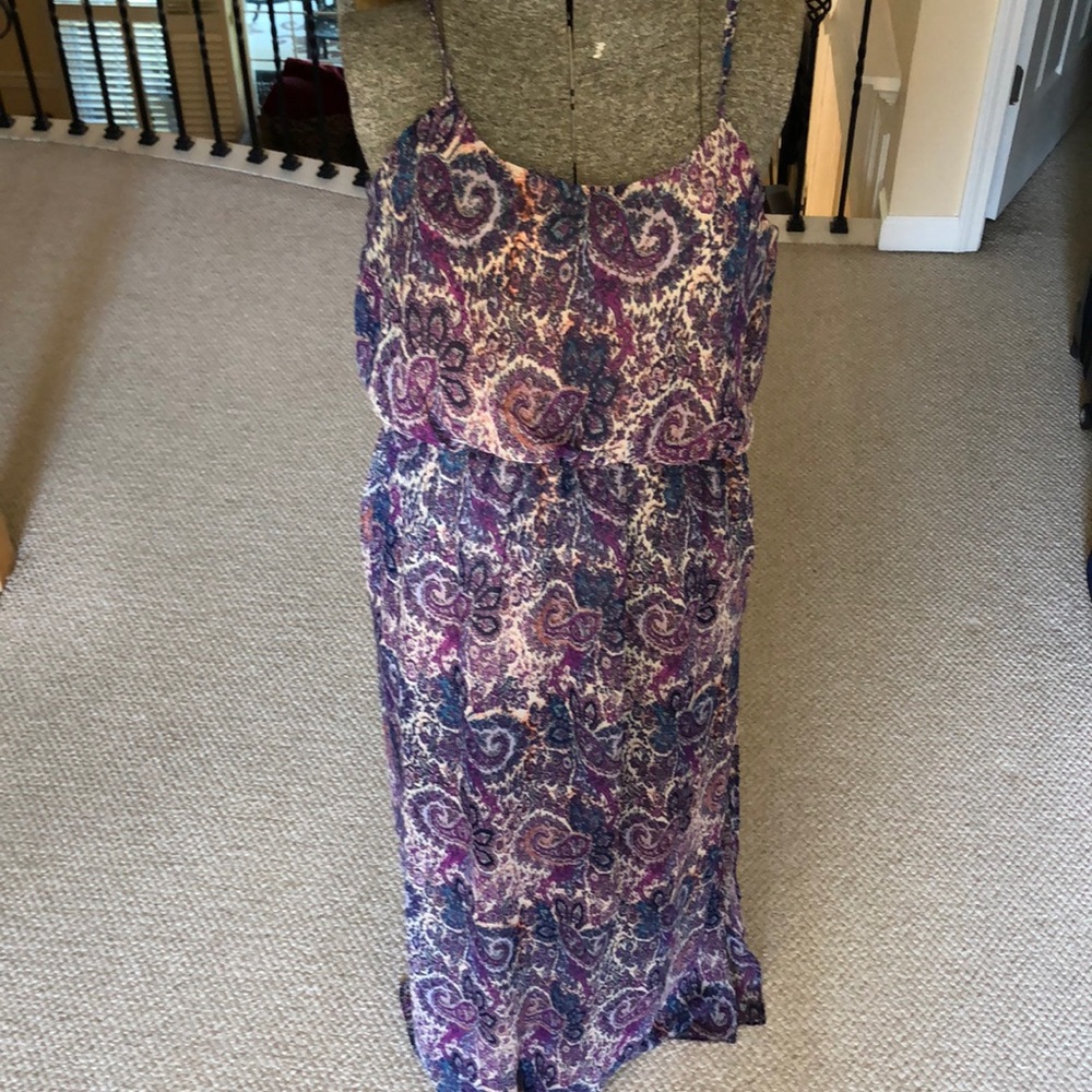 FIRE PURPLE MAXI DRESS